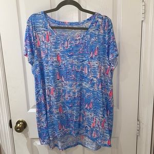 BNWOT Lilly Pulitzer Etta Tee